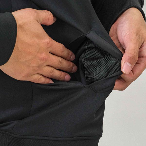 交換無料 野球 ネオストレッチフーディー パーカー メンズ アクティブーム 長袖 ポケット付き プルオーバー フード付き トレーニング 軽量 ACTIVEM-NSTHD | ActiveM | 07