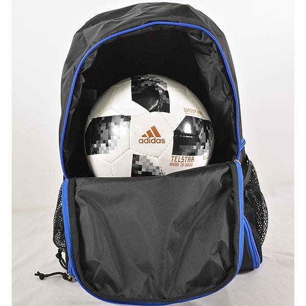 交換送料無料 アディダス ボール用デイパック ADP27 サッカー フットサル バックパック リュックサック 部活 旅行 遠足 かばん バッグ刺繍可(有料) | adidas | 09
