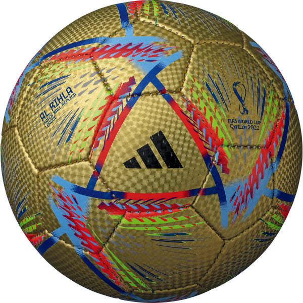 1212円 激安商品 アディダス サッカーボール アル リフラ リーグ 5号球 金色 22 Fifaワールドカップ 公式試合球レプリカモデル Af554go 22年newモデル