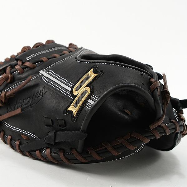 SSKキャッチャーミット レザー 茶色/黒 proedge 交換無料 野球 キャッチャーミット 少年軟式 左投 SSK プロ