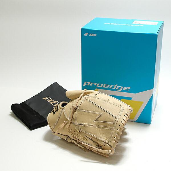 交換無料 野球 グローブ 硬式 大人 右投げ SSK プロエッジ proedge 投手用 サイズ6L AKB715-12 型付け可能(G)の画像