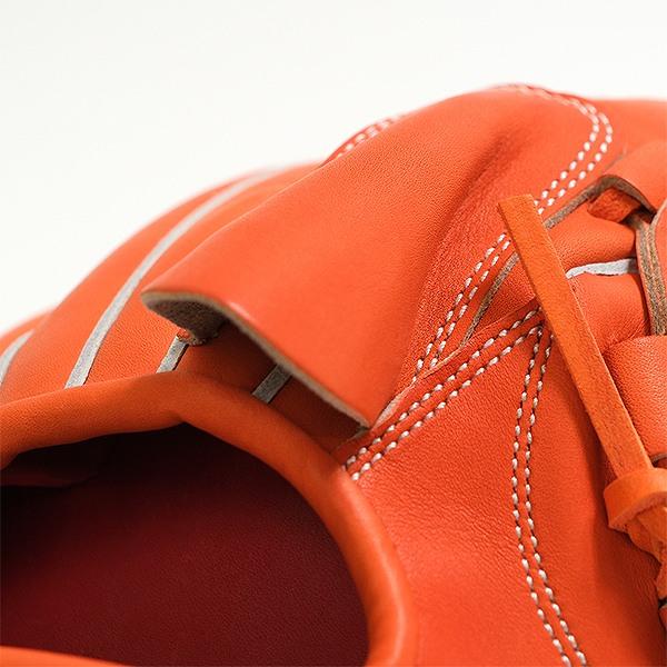 交換無料 野球 グローブ 硬式 大人 右投げ SSK プロエッジ proedge 投手用 サイズ6L オレンジ AKB715-35 型付け可能(G)の画像