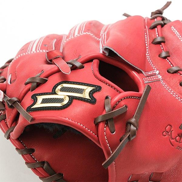 美品✨SSK キャッチャーミット 軟式 右投げ 赤 即戦力 レッド エスエスケー SSK (エスエスケイ) 軟式グローブ レッド ケース付 プロエッジシリーズ