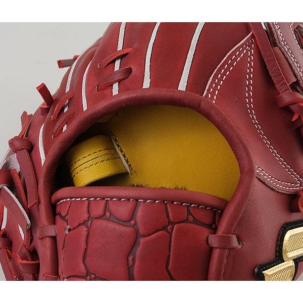 proedge 赤 レザー 硬式グローブ 収納袋付き proedge SSKお手入れセット贈呈 交換無料 SSK 野球 硬式グローブ プロ