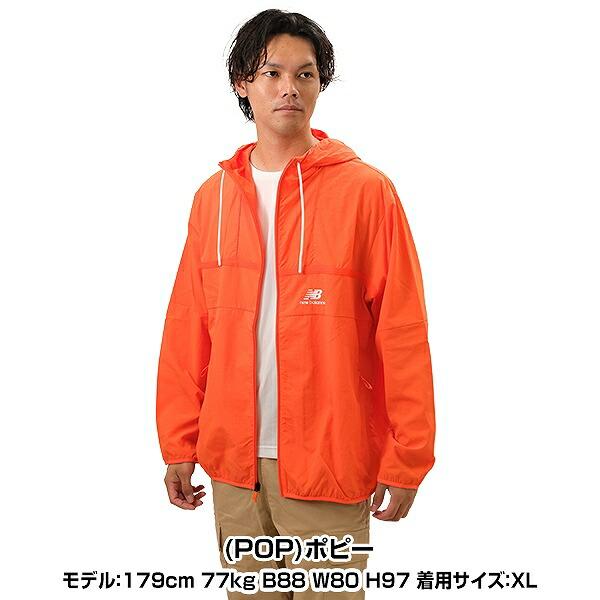 New Balance（ニューバランス） 薄手 マウンテンパーカー 裏地なし 撥