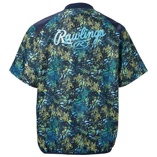 Rawlings 紫 サテンジャケット Rawlings 紫 サテンジャケット