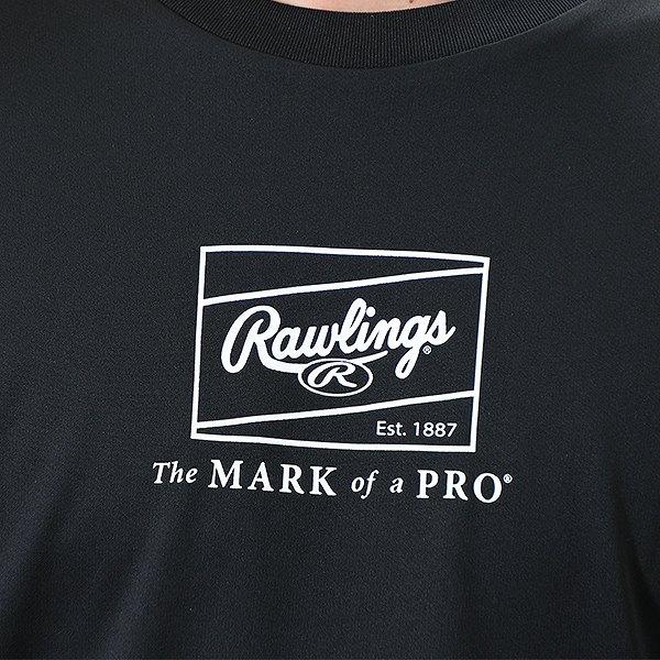 Rawlings 野球 Tシャツ メンズ 半袖 丸首 ローリングス パッチ Rawlings 野球 Tシャツ メンズ 半袖 丸首 ローリングス パッチ