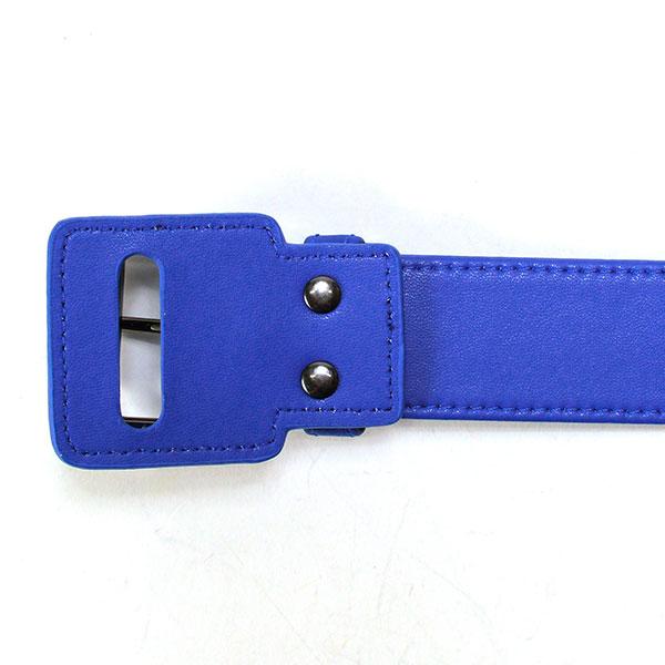 野球 ベルト ジュニア 青 レワード REWARD ストレートベルト ローラーバックル ベースボールタウン オリジナルカラー B255B | レワード | 04