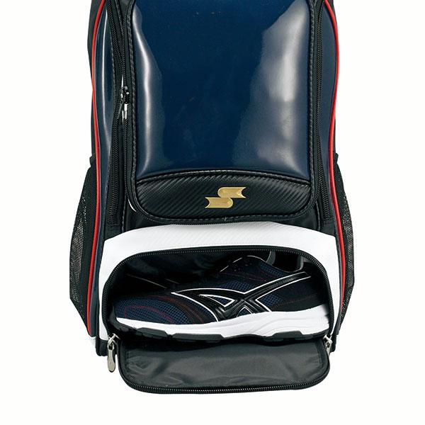 今だけ刺繍サービス 野球 リュック 大容量 大型 SSK エスエスケイ バックパック 約34L BA1010 野球バッグ 名入れ 名前入り ネーム加工 バッグ刺繍有料可(B) | エスエスケイ（スポーツ用品） | 03
