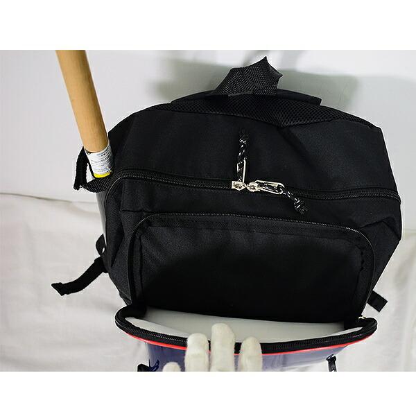 ゼット（ZETT） 野球 リュック ジュニア デイパック バット収納可