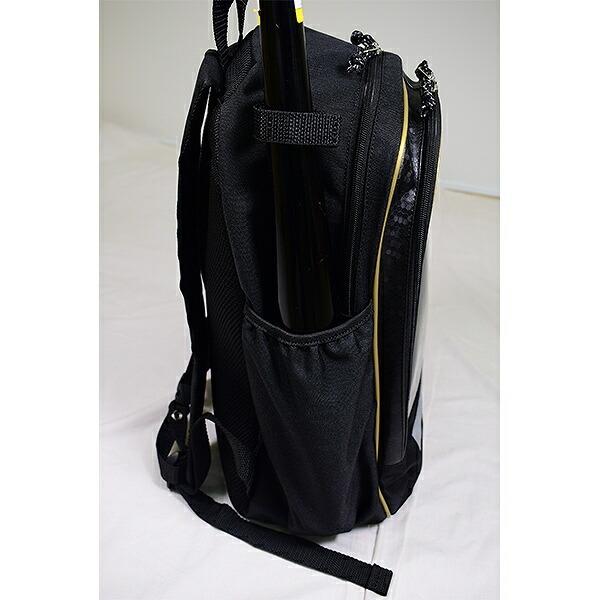 野球 リュック ジュニア ゼット バット収納可 バックパック 25L 反射機能付 限定カラーあり BA1506 刺繍可 バッグ刺繍可(B) | ゼット | 07