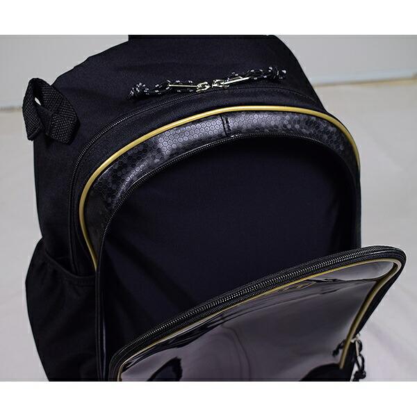 野球 リュック ジュニア ゼット バット収納可 バックパック 25L 反射機能付 限定カラーあり BA1506 刺繍可 バッグ刺繍可(B) | ゼット | 09