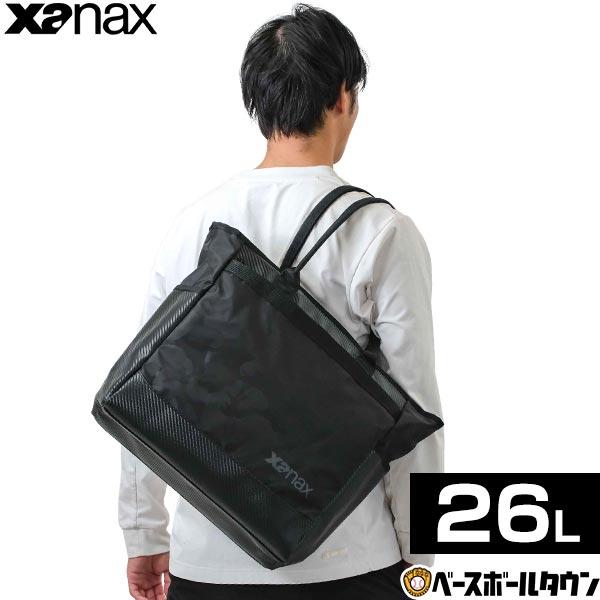 ザナックス 野球 トートバッグ ブラック 約26L バッグ タウンユース