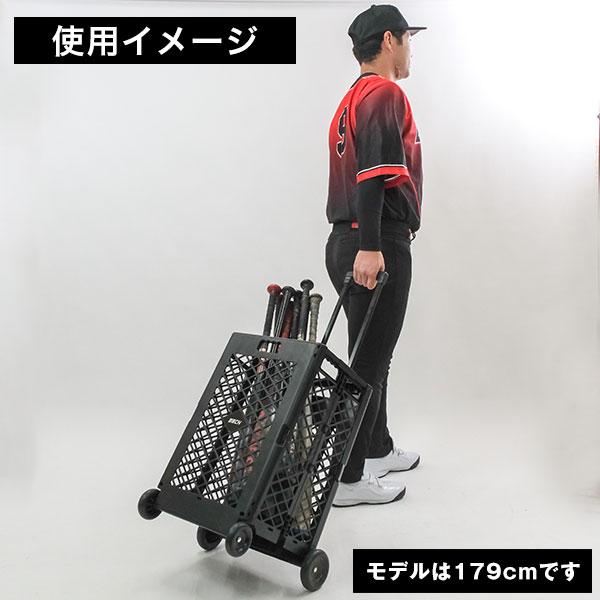 休まず出荷 レビューで6ヶ月延長保証 野球 ベースボールバットキャリー 20本収納可 65L 折りたたみ キャスター付き バットケース スタンド 家 BBCH | ブランド登録なし | 07
