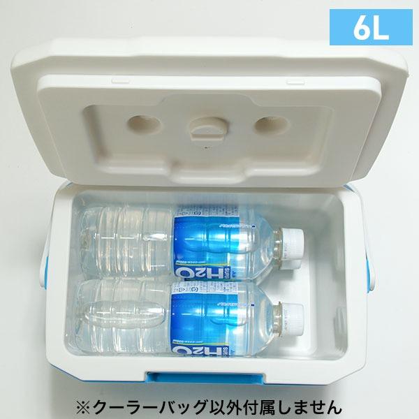 保冷剤付き 小型クーラーボックス 6L 8L 保冷48時間 保温12時間 軽量 冷温両用 冷却 スポーツ アウトドア キャンプ 野球 部活 弁当 氷 コンパクト ジュニア BBCH | ブランド登録なし | 10