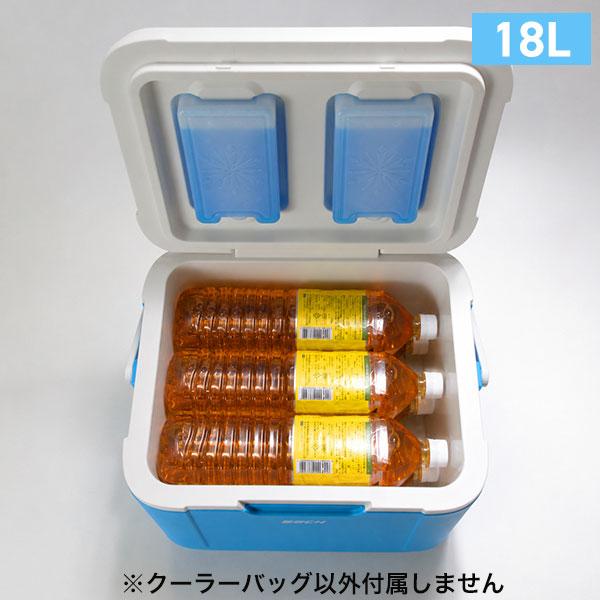 保冷剤付き 小型クーラーボックス 6L 8L 18L 28L 保冷48時間 保温12時間 軽量 冷温両用 冷却 スポーツ アウトドア キャンプ 野球 部活 弁当 夏 氷 ジュニア BBCH | ブランド登録なし | 12