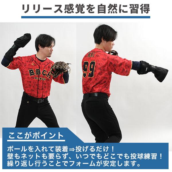 レビューで6ヶ月保証 野球 イメージピッチングポケット 投球練習
