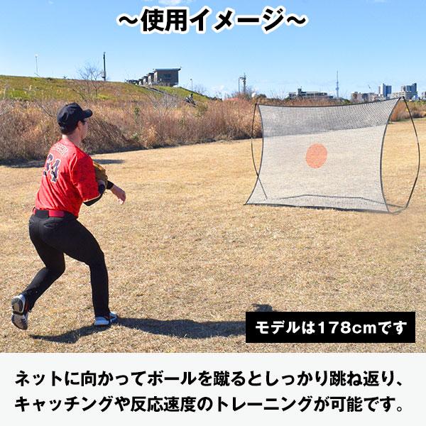 野球 練習 マルチリバウンダーネット 硬式 軟式 ソフトボール対応 2.4