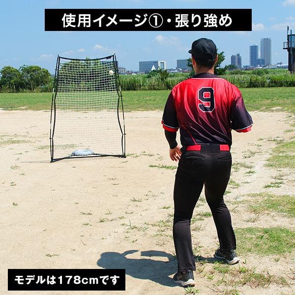 野球 練習 マルチスポーツネット 1.9×1.4m バッグ付き 壁あて 硬式