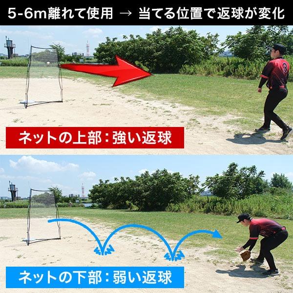 野球 練習 マルチスポーツネット 1.9×1.4m バッグ付き 壁あて