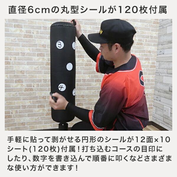 レビューで6ヶ月保証 野球 練習 パワーヒッティングサンドバッグ