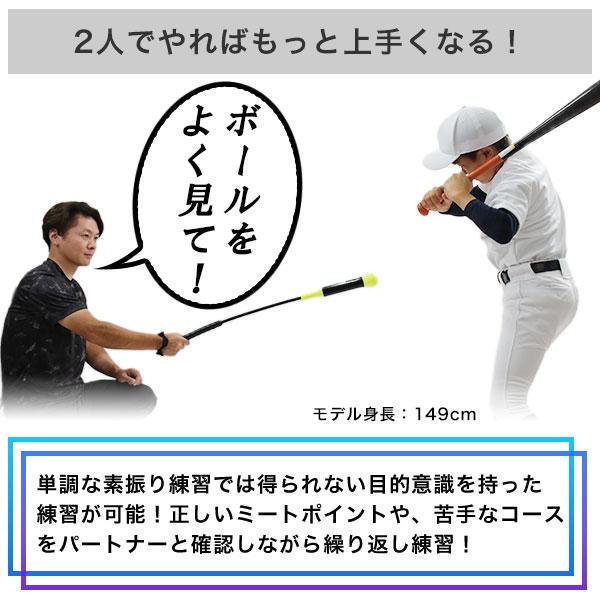 レビューで6ヶ月保証 スイング先生 野球 練習 バッティング 素振り