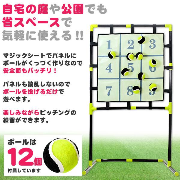 レビューで6ヶ月延長保証 野球 ターゲットスロー9 ボール9個