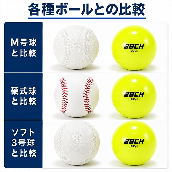 ポンプ贈呈 野球 サンドボール 6個入り 250g 350g 450g 550g 約70mm