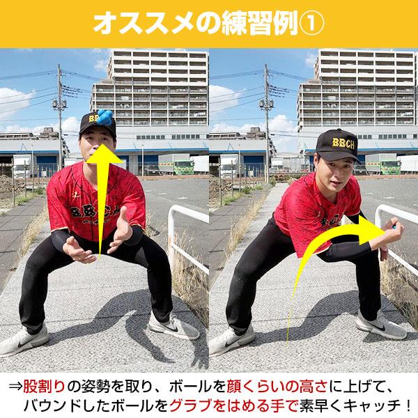 野球 練習 リアクションボール 3色 6個セット 直径6.5cm リアクショ