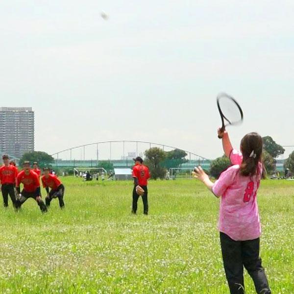 6ヶ月保証 ラケットノッカー 野球 硬式 軟式兼用 テニスラケット型 ノック専用ラケット 練習 トレーニング ゴロ フライ 守備 捕球 送球 初心者 お母さん 簡単 |  | 09
