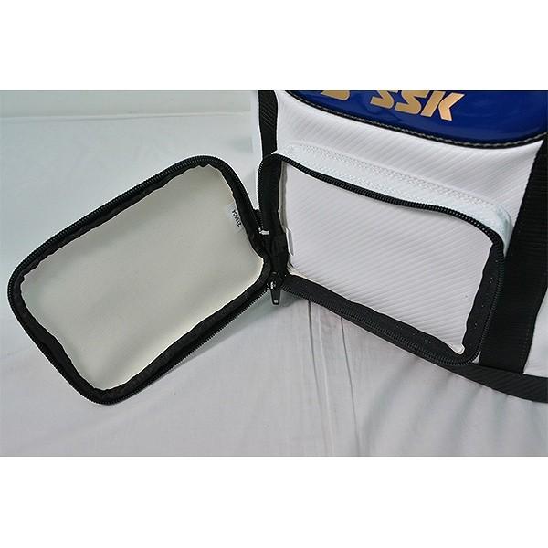 野球 ボールケース SSK 硬式・軟式ボール5ダース用 ソフトボール2.5ダース用 ボールバッグ 約40L 長さ40×高さ34×幅32cm BH2001 バッグ刺繍有料可(B) | エスエスケイ（スポーツ用品） | 14