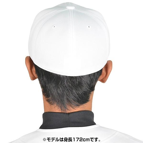 野球 帽子 黒 白 紺 ゼット ニット メンズ ジュニア 練習帽 キャップ 六方 マッドアタックWH 日本製 BH762 | ゼット | 03