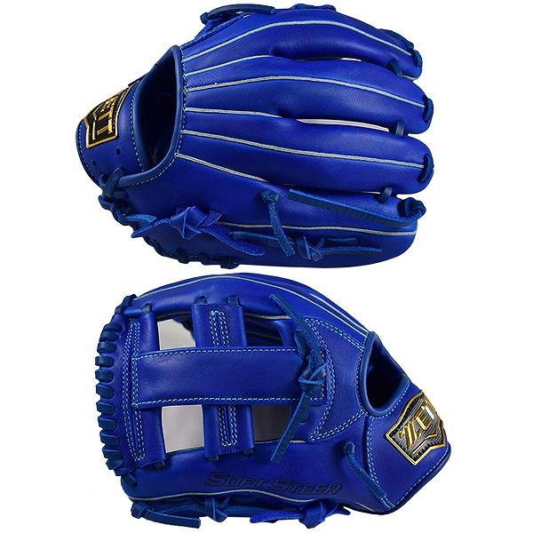 野球グローブ 黒/青 レザー製 楽天市場】少年野球 グローブ / ミズノ オールラウンド Lサイズ