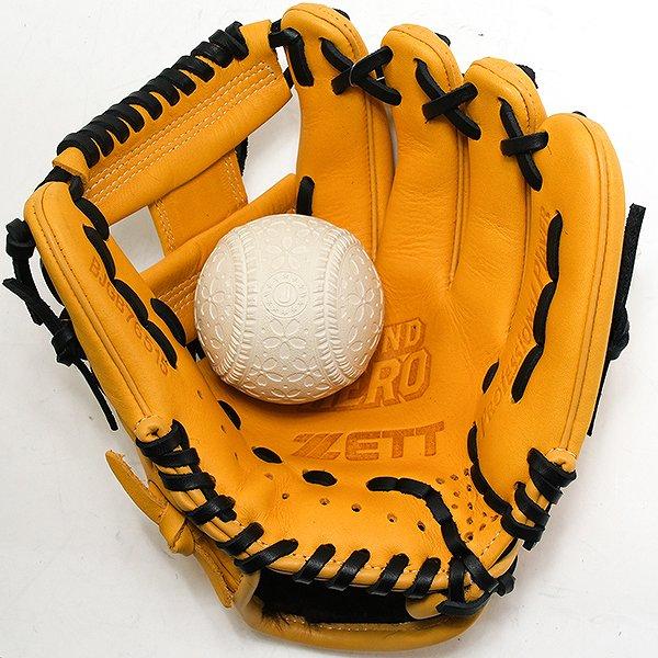 タグ付き新品未使用品 ZETT グランドヒーロー 少年軟式 オールラウンド用 野球 ゼット 少年用 軟式 グローブ グラブ グランドヒーロー