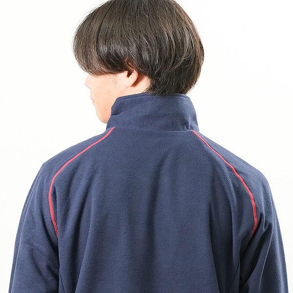 ゼット（ZETT） 野球 フリース ジャケット メンズ 長袖 ハーフジップ