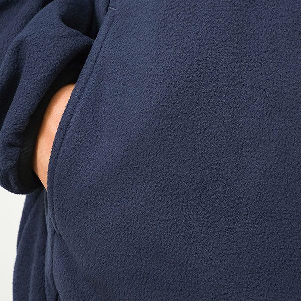 野球 フリース ジャケット メンズ ゼット 長袖 ハーフジップ 冬用 防寒 軽量 BOF150 ジップアップ ハーフジップ トレーニング 大人 | ゼット | 06