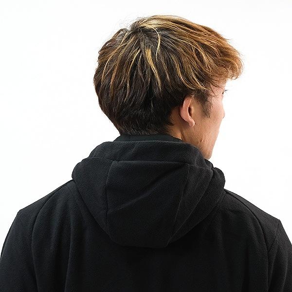 野球 フリースパーカー ジャケット メンズ ZETT ゼット フリースジャケット フード付き 冬用 防寒ウェア 大人 長袖 BOF160 保温 軽量 ジップアップ フルジップ | ゼット | 07