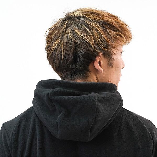 野球 フリースパーカー ジャケット 大人 メンズ ZETT ゼット フリースジャケット フード付き 冬用 防寒ウェア 一般 長袖 BOF170 保温 軽量 ジップアップ | ゼット | 07