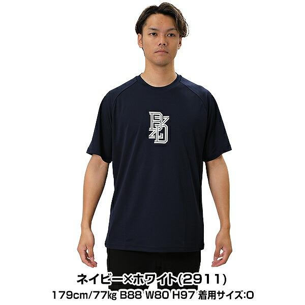 ラッピング無料 野球 Tシャツ 半袖 丸首 大人 ゼット ビームス デザイン BEAMS DESIGN スポーツウェア おしゃれ かっこいい 吸汗速乾 BOT77106 2024年NEWモデル｜bbtown｜10