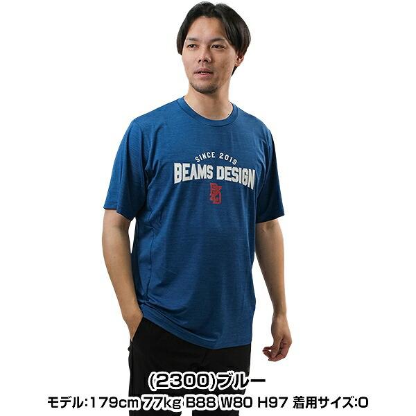 BEYOOOOONDS ベースボールTシャツ Mサイズ ゼット（ZETT） 野球 Tシャツ 丸首 半袖 大人 ZETT BEAMS DESIGN
