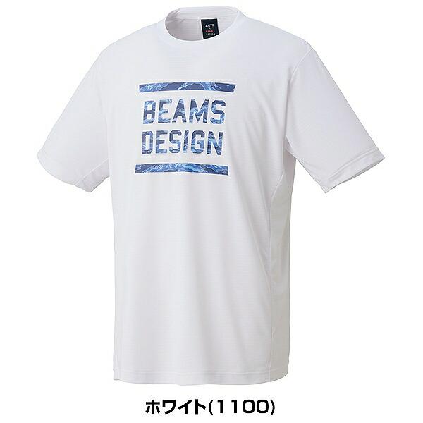 野球 Tシャツ 丸首 半袖 大人 ZETT BEAMS DESIGN ビームスデザイン 吸汗速乾 メッシュ 軽量 BOT77115 2026NEW ベースボールシャツ おしゃれ かっこいい | ゼット | 05