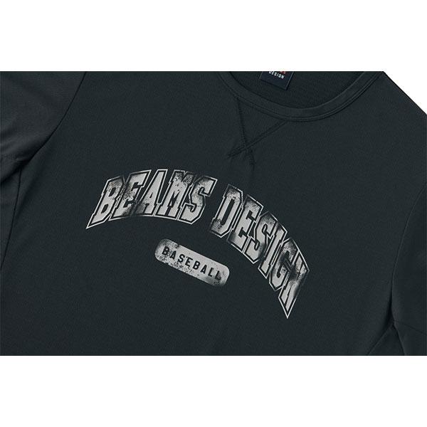 野球 Tシャツ ZETT ゼット ビームス デザイン 半袖 丸首 おしゃれ かっこいい BEAMS DESIGN 吸汗速乾 ベースボールシャツ 限定 BOT77117 | ゼット | 04