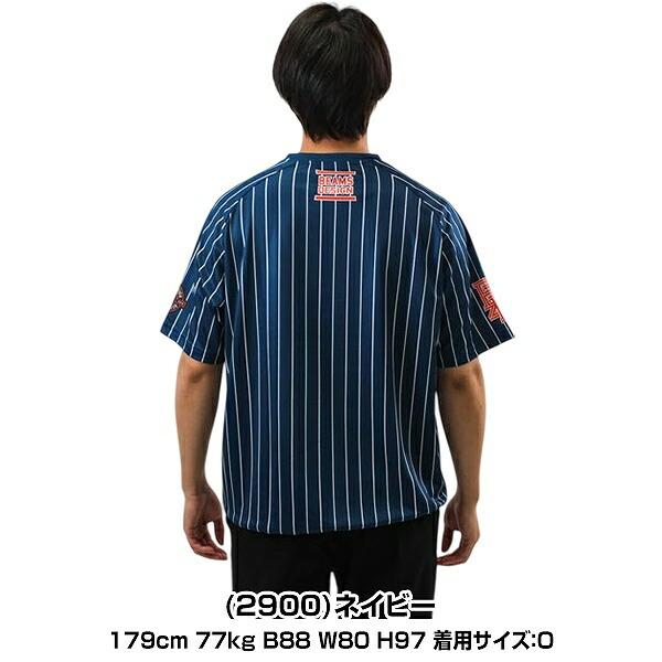 ZETT by BEAMS DESIGN レイヤーシャツ 半袖 M 野球 ビームスデザイン レイヤーシャツ BEAMSDESIGN ZETT ゼット