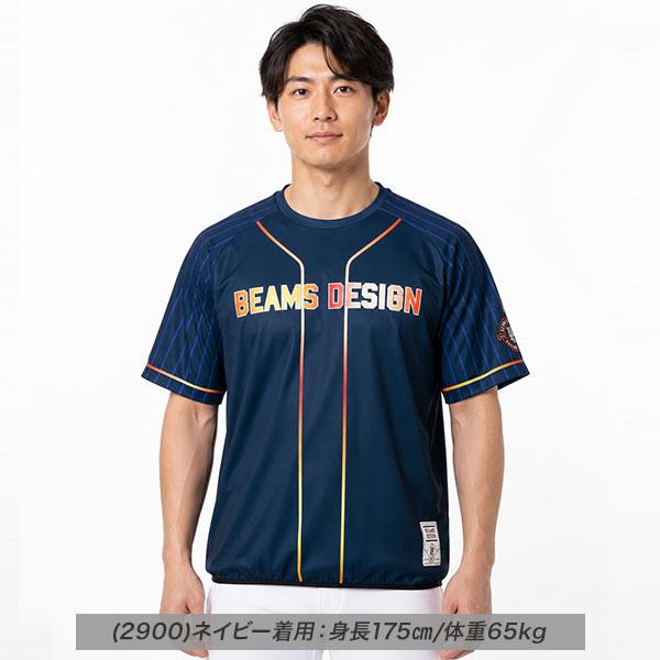 野球 レイヤーシャツ Tシャツ メンズ 半袖 ビームスデザイン BEAMS DESIGN ZETT ゼット BOT77607 大人用 練習用 トレーニングウェア おしゃれ スポーツTシャツ | ゼット | 16