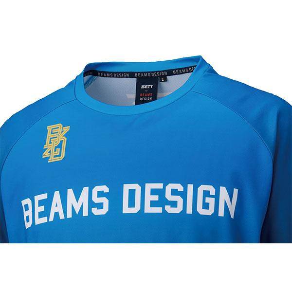 野球 レイヤーシャツ Tシャツ メンズ 半袖 ビームスデザイン BEAMS DESIGN ZETT ゼット BOT77607 大人用 練習用 トレーニングウェア おしゃれ スポーツTシャツ | ゼット | 05