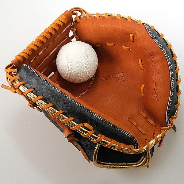 ネオステイタス 交換無料 野球 キャッチャーミット 軟式 大人 右投げ