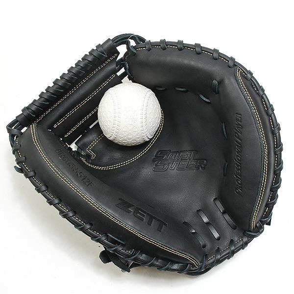 ZETT一般用キャッチャーミット ZETT ゼット 一般軟式 ソフト兼用 キャッチャーミット ライテックス
