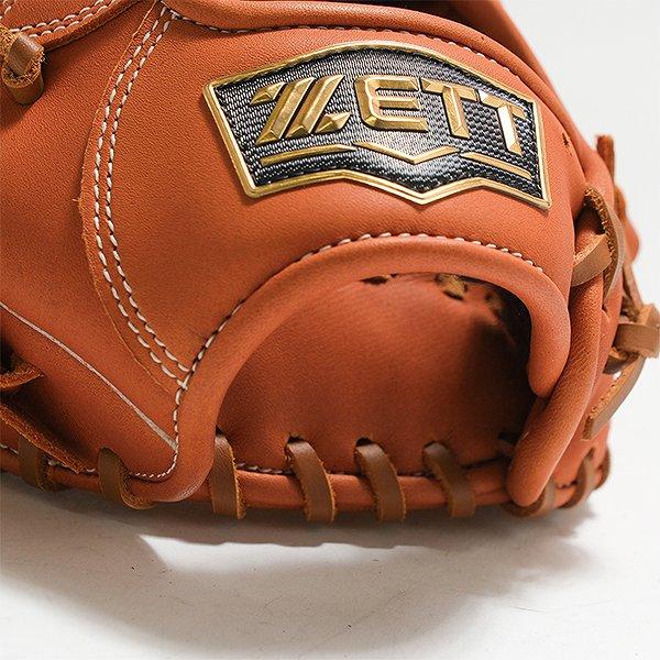 中古ZETT 軟式左利き用グローブ ブラウン ゼット（ZETT） 交換無料 野球 グローブ 軟式 大人 左投げ ソフト