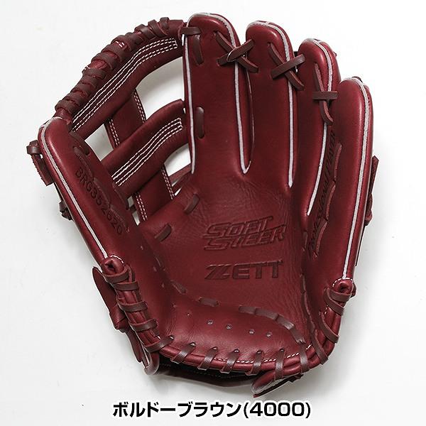 ゼット（ZETT） 交換無料 野球 グローブ 軟式 大人 右投げ ソフト