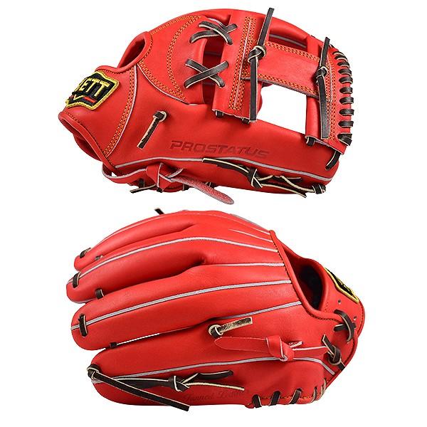 ゼット（ZETT） 交換無料 プロステイタス 野球 グローブ 軟式 大人 内